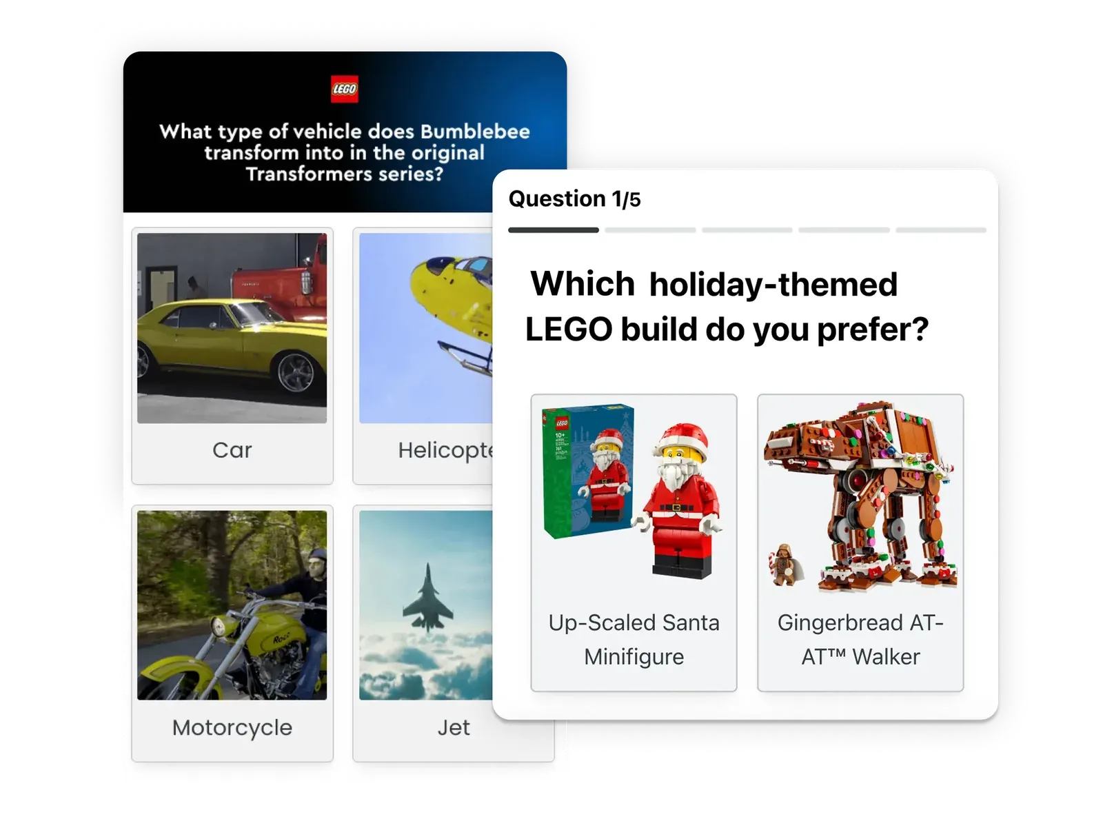 NextMe Virtual Waiting Room Polls and Quizzes Examples