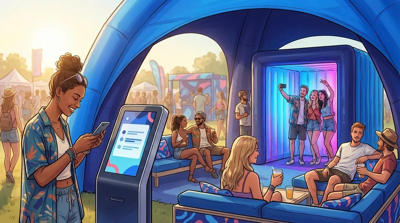 Virtual Queuing at a Live Event