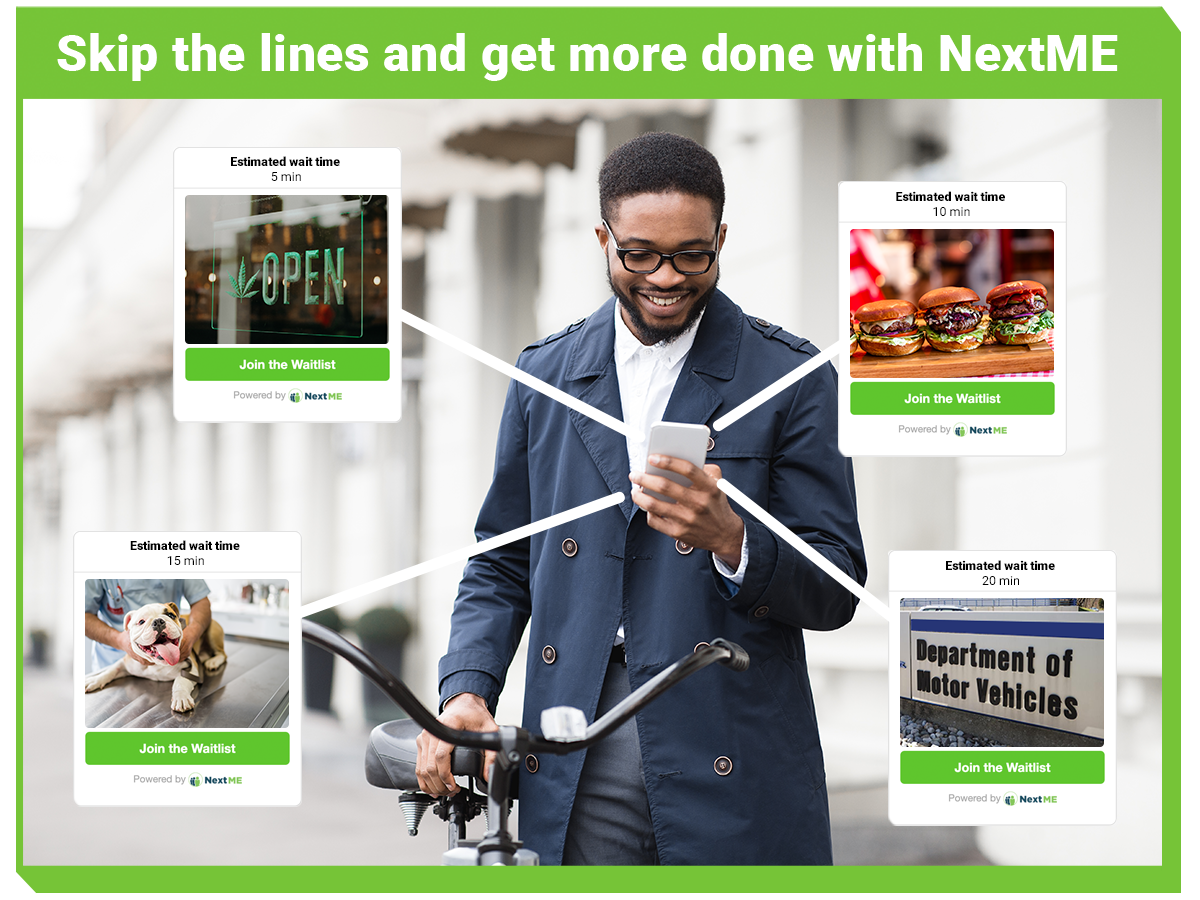 Skip the Line and Get More Done with NextME Virtual Waitlist App