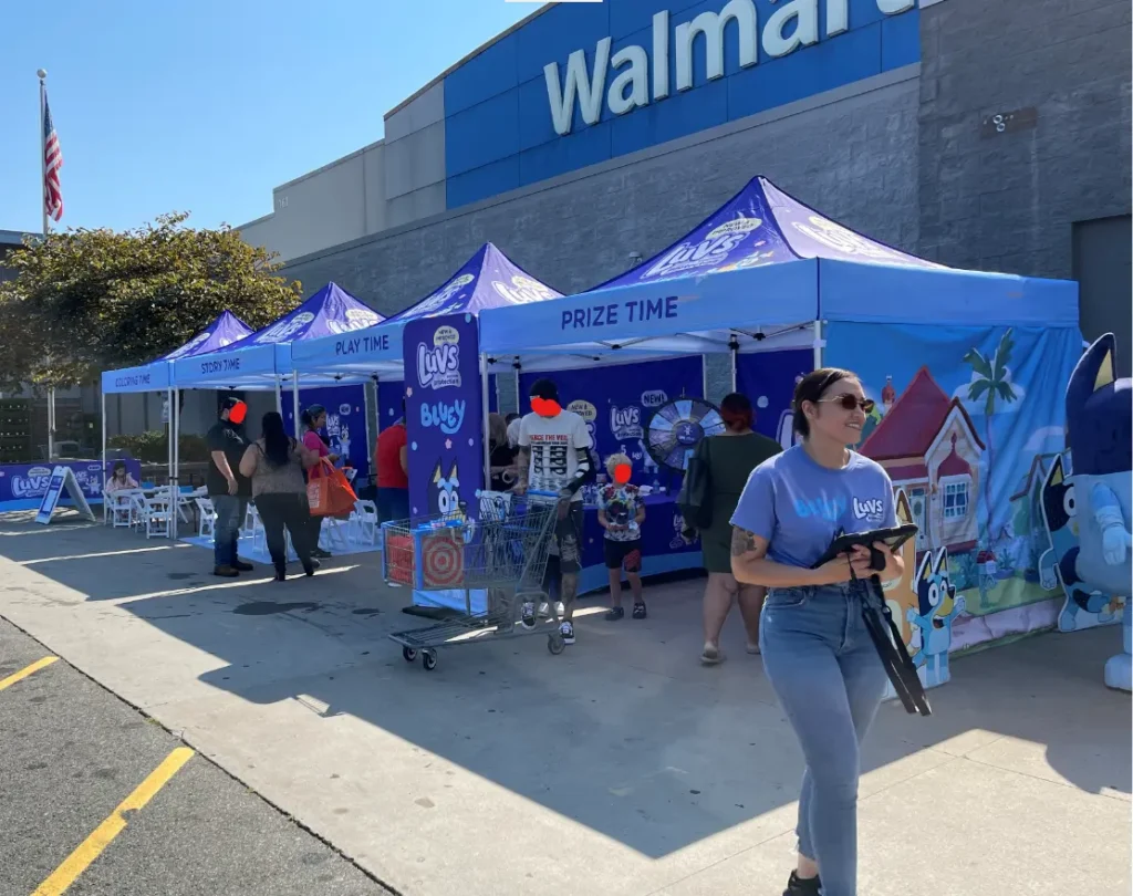 Walmart Bluey Activation NextMe Event Case Study