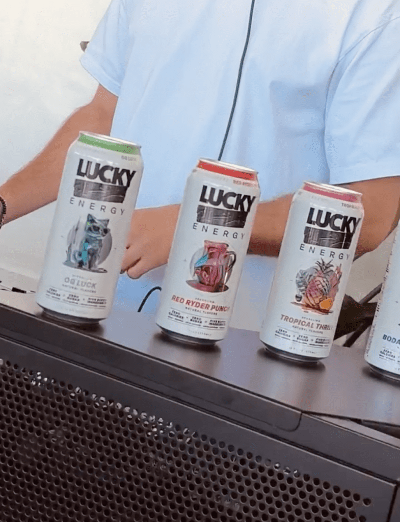 lucky-beverage-free-samples Lucky Energy Event Case Study WM Phoenix Open Photo 4