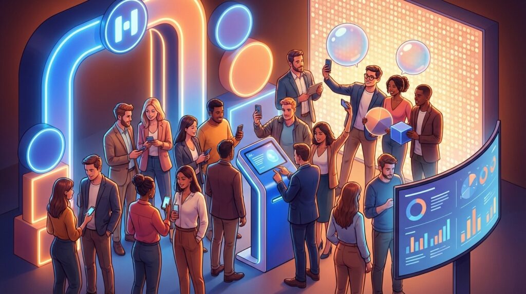 Why conference capacity breaks long before the venue is full concept illustration