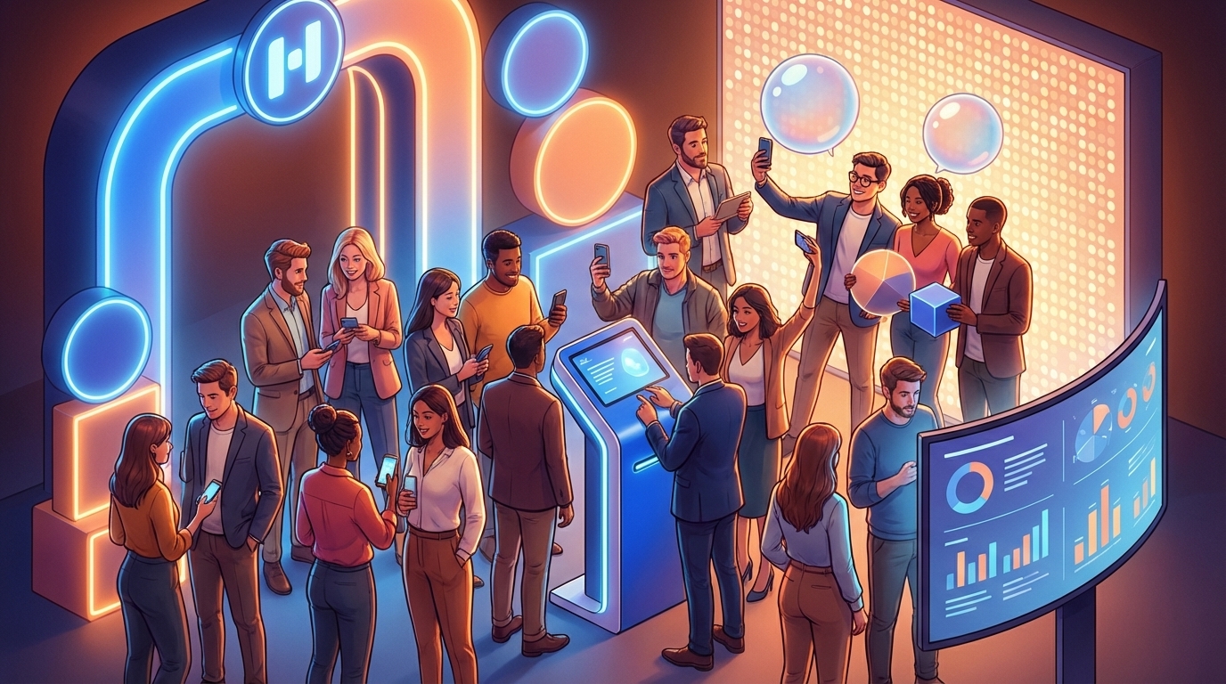 Why conference capacity breaks long before the venue is full concept illustration