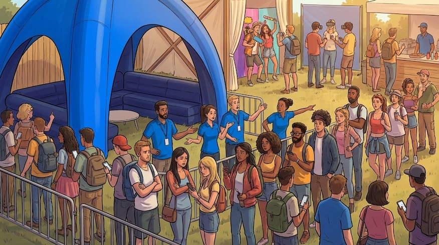 Event Queue Management for Busy Activations and Better Guest Flow