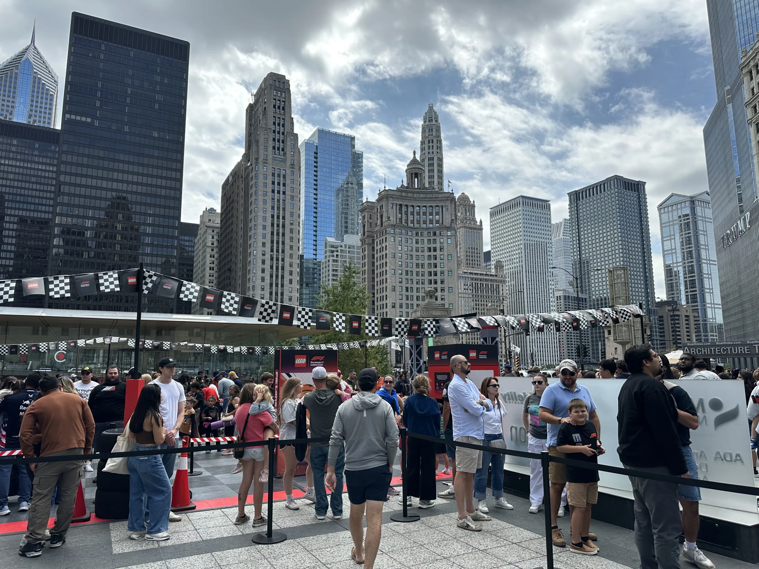 LEGO F1 Downtown Chicago